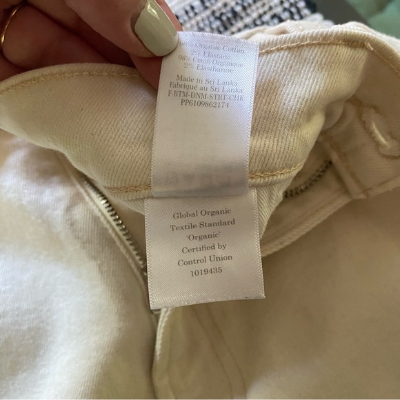 Everlane Cream White Ecru The Original Cheeky Jeans - Picture 16 of 16